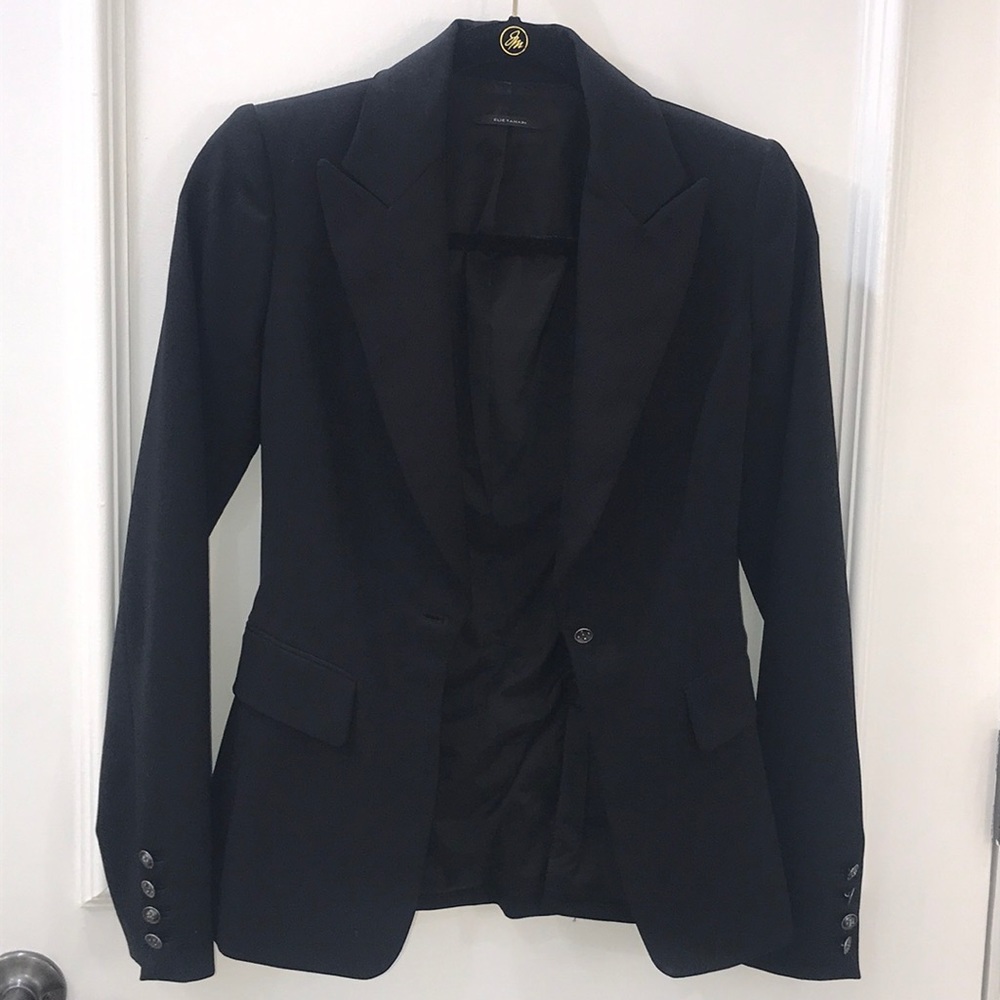 Black dress blazer
